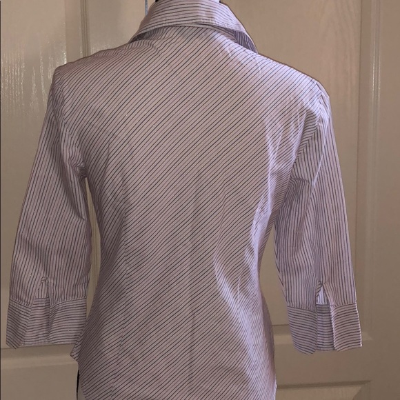 EXPRESS - Stripe Button Shirt - Size 5/6 - Picture 5 of 8